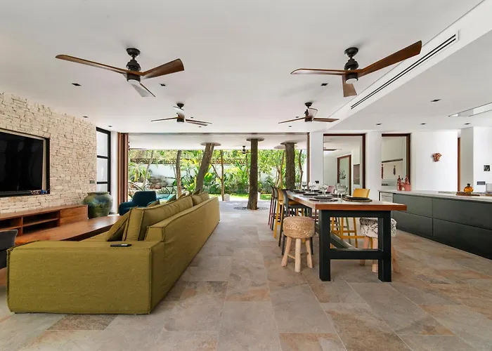 Villa With Lagoon Pool & Jacuzzi 400m From Xcaret Playa del Carmen