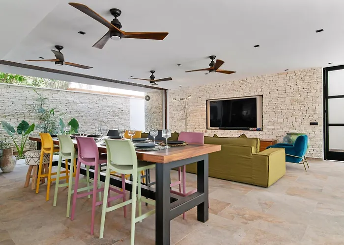 Villa With Lagoon Pool & Jacuzzi 400m From Xcaret Playa del Carmen
