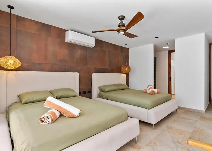 Villa With Lagoon Pool & Jacuzzi 400m From Xcaret