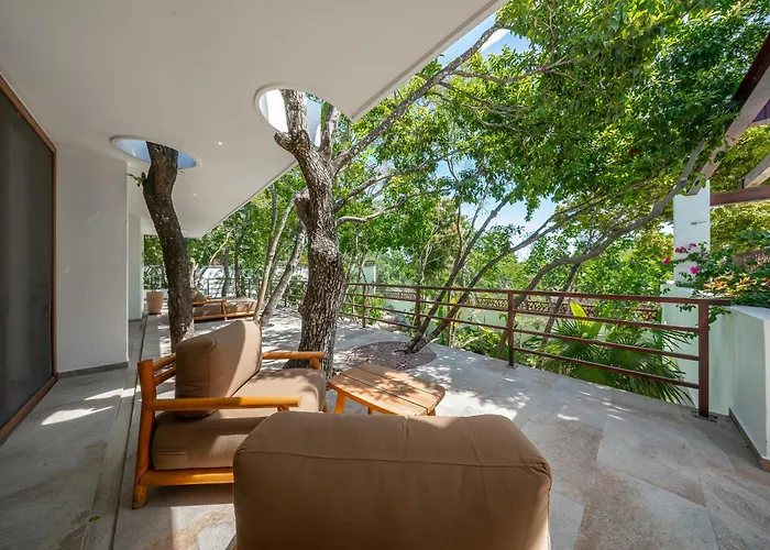 With Lagoon Pool & Jacuzzi 400m From Xcaret Villa