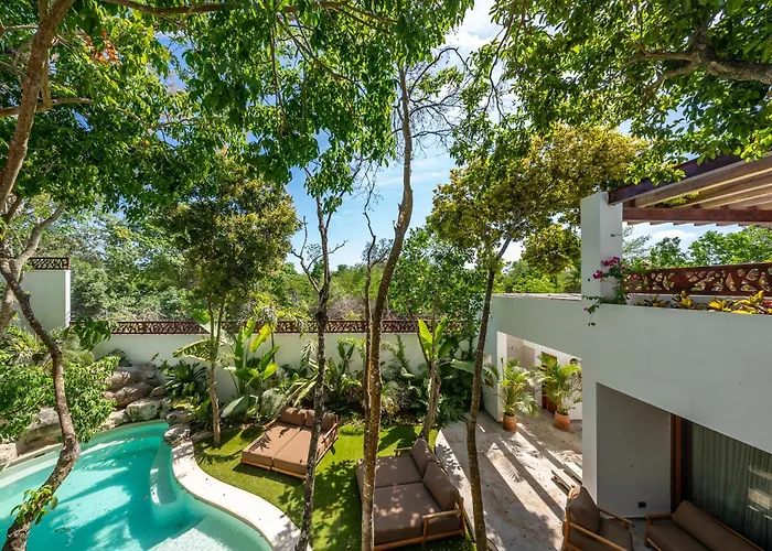 Villa With Lagoon Pool & Jacuzzi 400m From Xcaret *